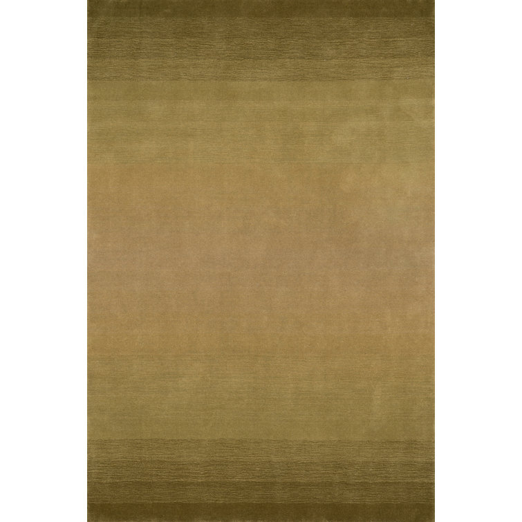 Ombre Hand Loomed Gradient Wool Rug