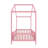 Low House Style Bed With Curtains-1784003903-1784003896