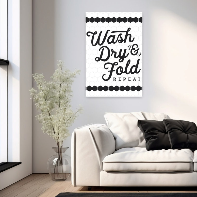 «Wash Dry Fold», art contemporain abstrait, H 36 po x l 24 po