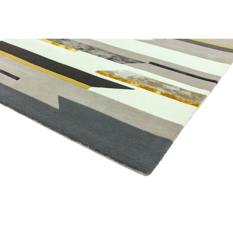 Louise Tufted White Area Rug, Rectangle 200 x 300cm