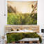 Tapisserie panoramique paysage vert photographie-28485252