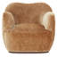Chaise pivotante élisandra en chenille-1681531139