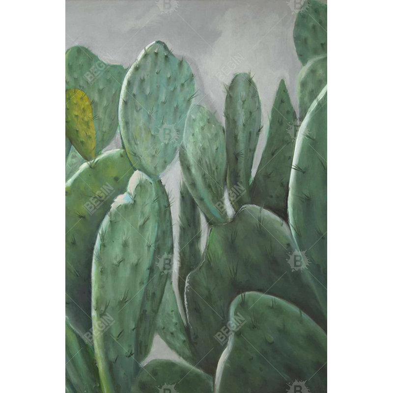 «Paddle Cactus» sur toile