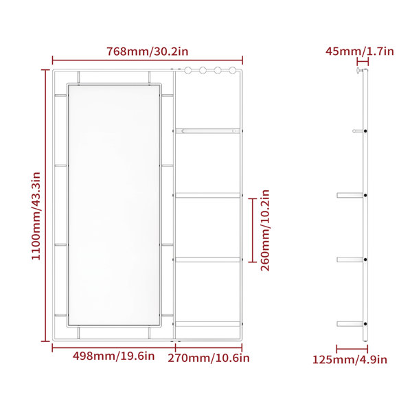 Dimensions du produit