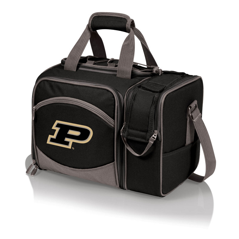 Refroidisseur à pique-nique isolé NCAA, Noir, Boilermakers de l'Université Purdue