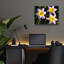 «Flowers Iii», art mural en verre acrylique-604829926