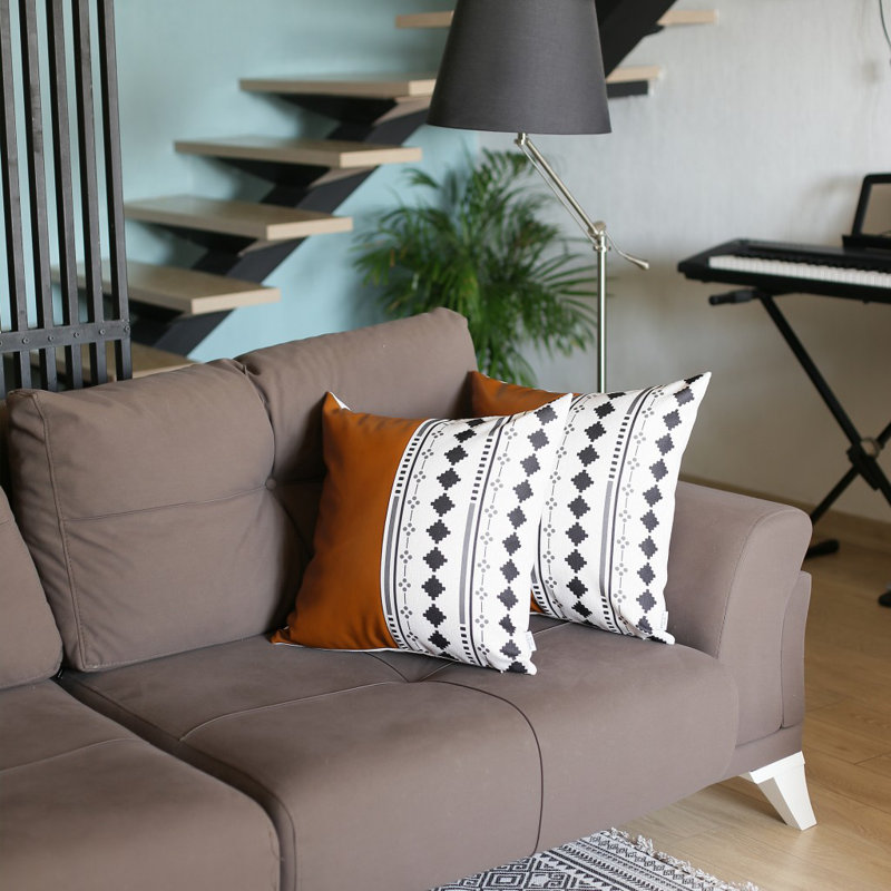 Coussin décoratif géométrique