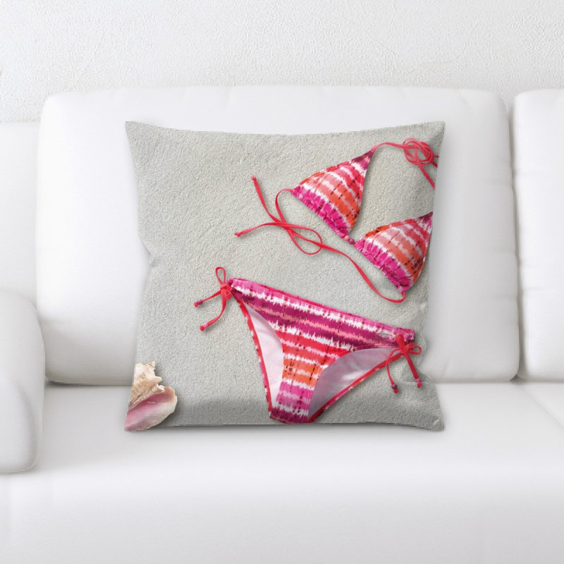 Coussin tapis bikini