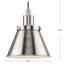Luminaire suspendu conique à 1 lumière Landrich-780292539-780292519