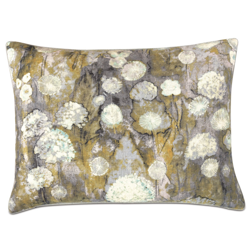 Charlie Gray Cotton Blend Piece Sham, Standard