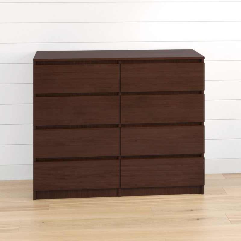 Helen 120 cm W Chest of 8 Drawers, Wenge
