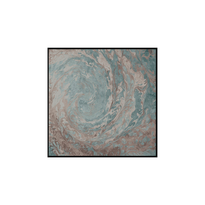 Machine Washable Gray Area Rug, Square 3'
