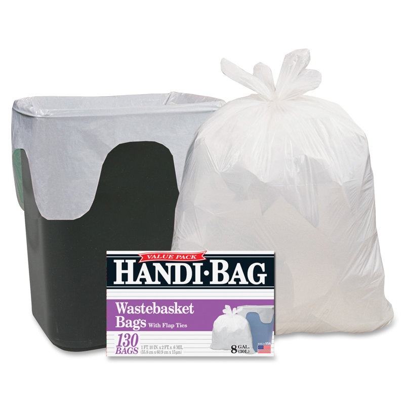 Sacs poubelle 8-gal, 130 count Handi