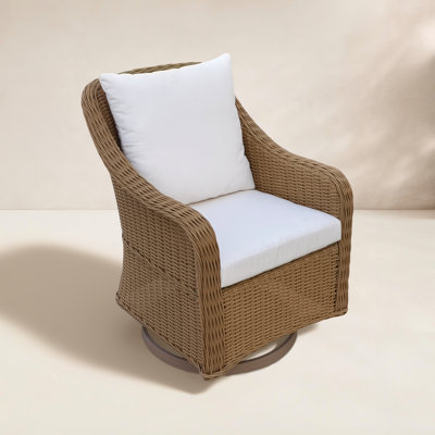 Hudson Swivel Patio Armchair