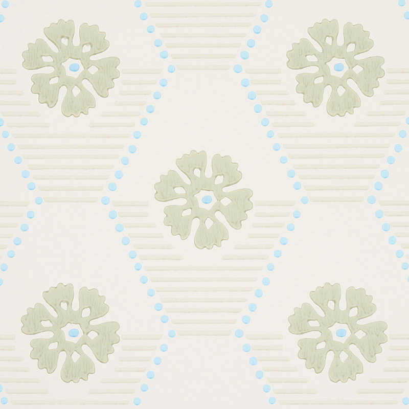 Papier peint Hive Bloom, Sauge