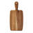 Tabletops Gallery Acacia Wood 3-piece Rectangular Serving Board Set with Cheese Knives