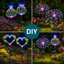 Guirlande lumineuse solaire extérieure à 8 modes, 120 DEL étanches, idéale pour les décorations de Noël-1083285632