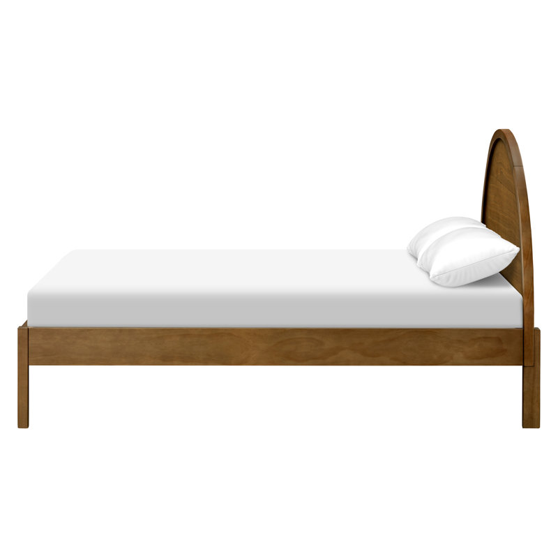 Bondi Full Bed, Natural Walnut, Full