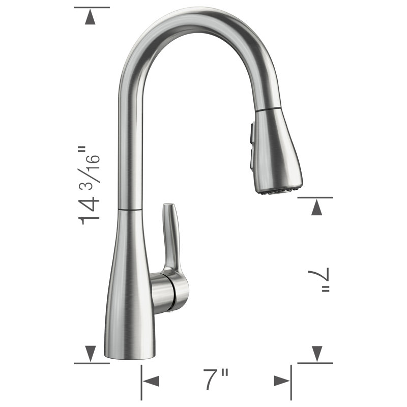 Atura Pull-Down Dual-Spray Bar Faucet, Stainless