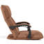 Isabelle & Max Caceres Adjustable Padded Armrests and Reclining Floor Game Chair in Gray-738719415