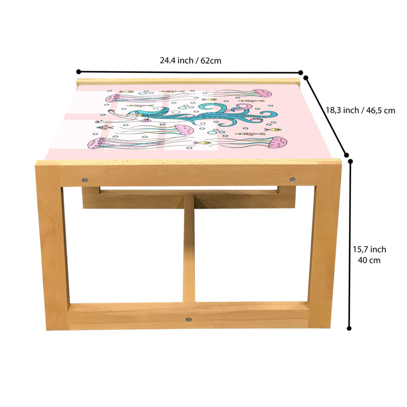 Jadran Sled Coffee Table, 62cm H x 46cm W x 40cm D