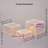 3Pcs Lighted Stackable Acrylic Iridescent Display Case