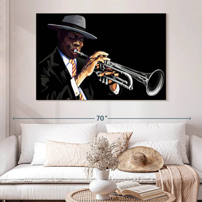 Abarca Musician Playing The Trumpet