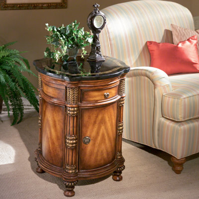 Table de bout avec rangement LaTeisha