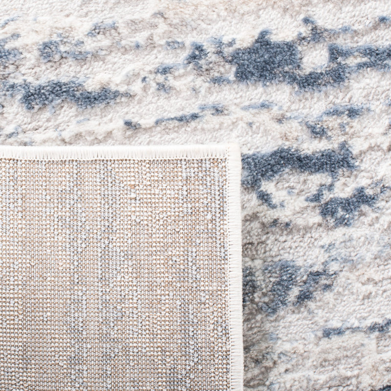 Granada Machine Woven Abstract Area Rug, Square 10'