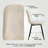 Set Of 4 Velvet Upholstered Dining Chairs With Black Metal Legs-770323826
