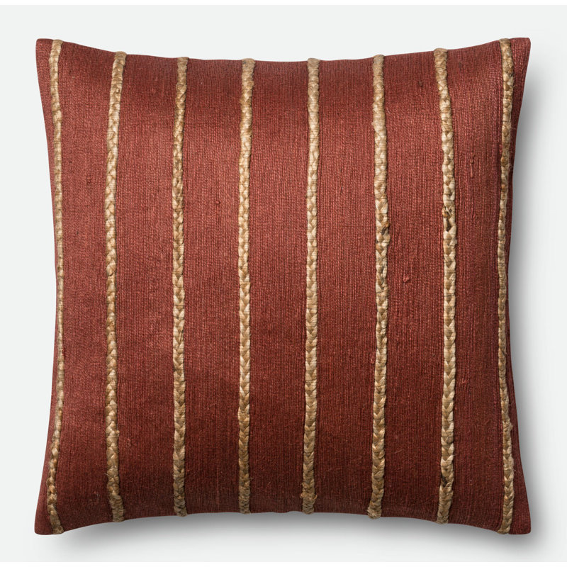 Coussin décoratif Hintz, Rouille / acier