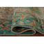 Tapis traditionnel floral en laine 9 x 11