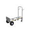 Camion convertible modulaire en aluminium avec poignée à goupille simple et pneus pneumatiques de 10 po