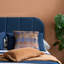 Bevens UPHOLSTERED BED BLUE-516533415