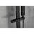 Matte Black Handheld Shower With 28-inch Slide Bar And Comfortable Spray Settings Height Adjustable Stainless Steel Construction 59-inch Hose