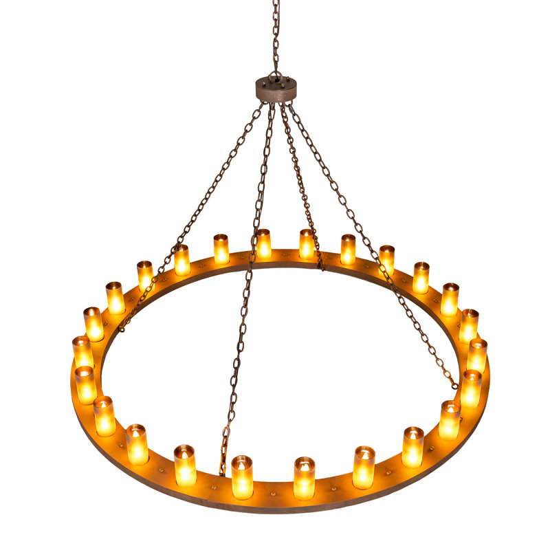Tyshia 24 - Light Chandelier