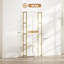 HOMCOM 5-Tier Bookshelf Industrial 79 x 35 x 161 cm-1345489795