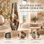 Vase de table contemporain en verre et art abstrait