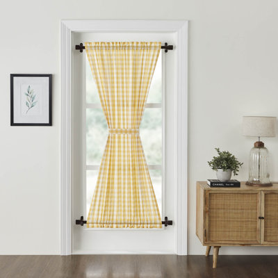  Annie Buffalo Check 100% Cotton Curtain