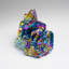 Rainbow Aura Quartz Crystal Cluster (383.6 Grams)