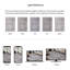Tapis beige / gris ivoire Nel Paz-194998378