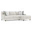 Bernhardt Mila 2-Piece Right Facing Fabric Sectional-1151006233-1151006235