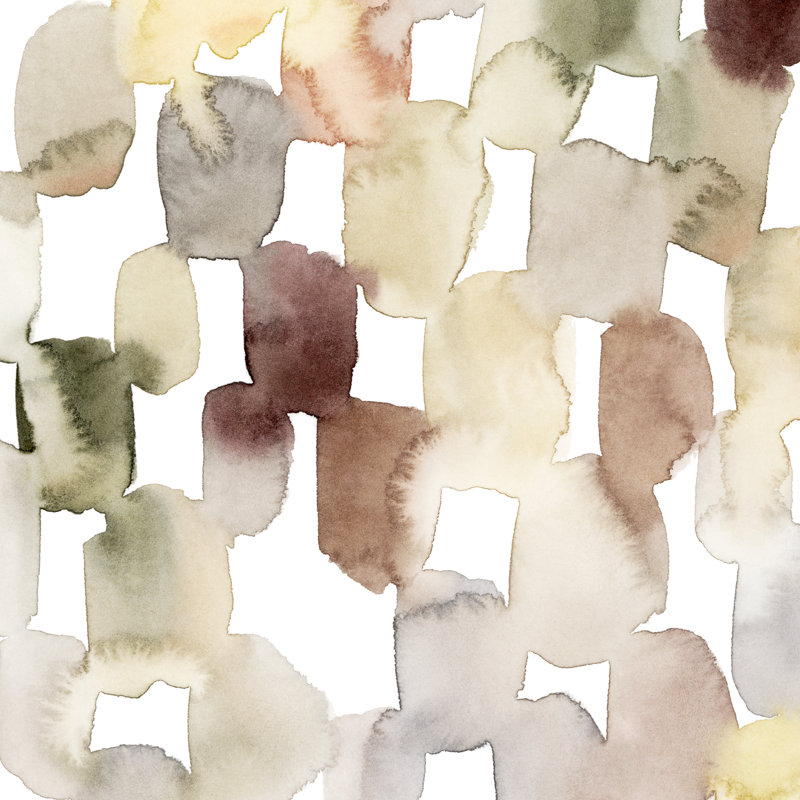 Melted Sediment I by Grace Popp - Wrapped Canvas Painting, 91cm H x 91cm W 
