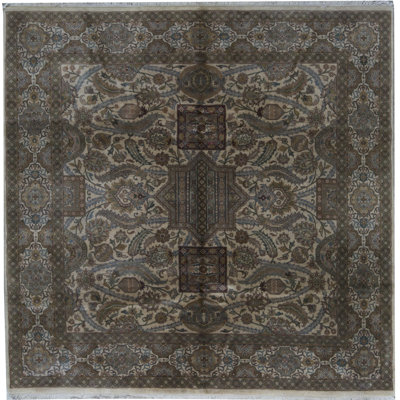 Hand Knotted Wool Oriental Indoor Rug