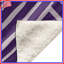 Couvertures mauves à motif en zigzag-128547882
