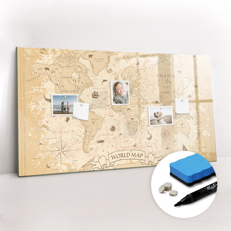 Magnetic Glass Dry Erase Board