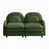 Ours en peluche vert