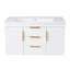 Meuble-lavabo mural 36 po avec 2 tiroirs-560680518