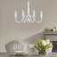 Lustre traditionnel en métal 8 lumières