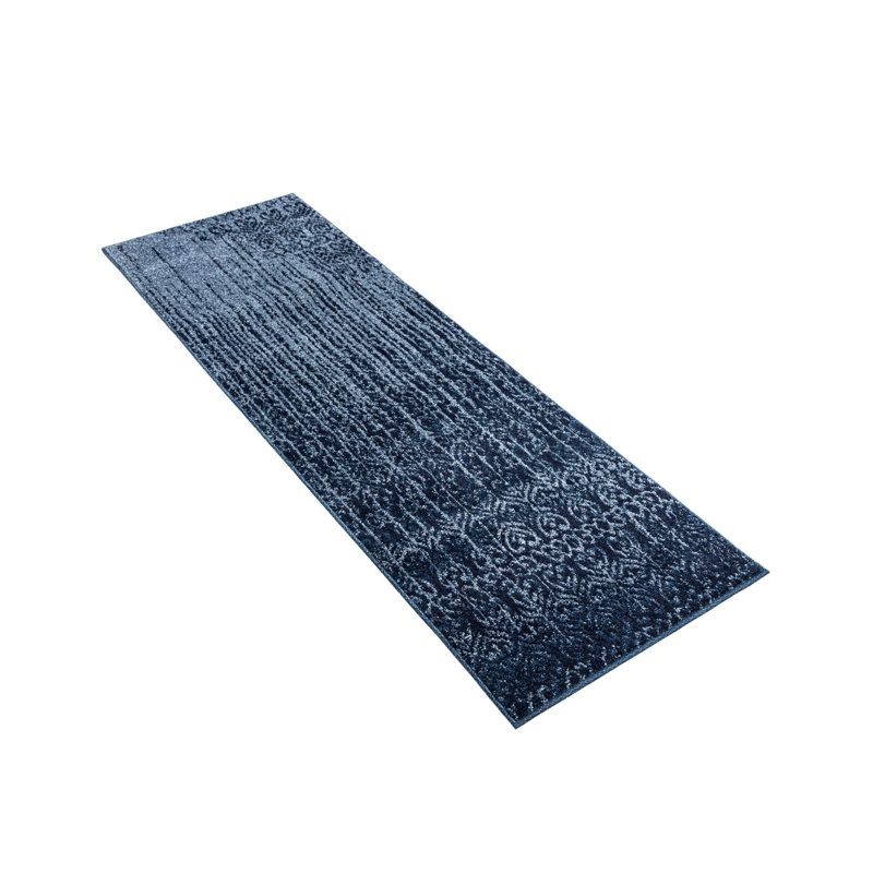 Tapis bleu Emaria, Tapis de couloir 2 pi x 8 pi